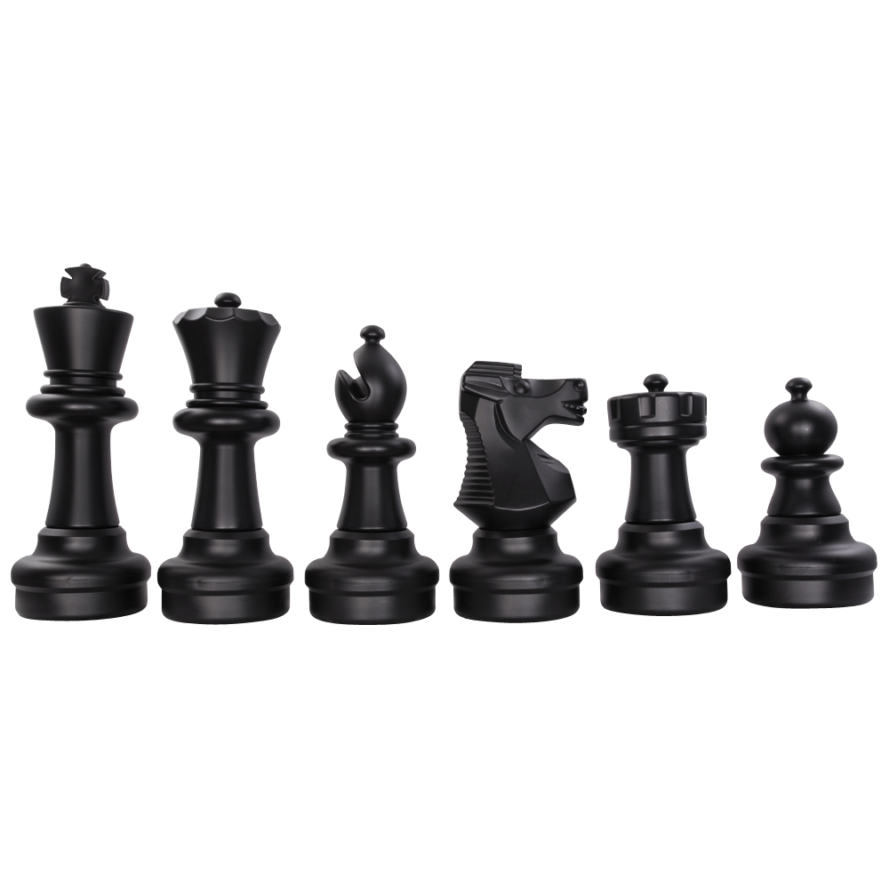 MegaChess Floor Games 25 Inch Plastic Light-up LED Giant Chess Set | Three Options Available | Giant Outdoor Chess