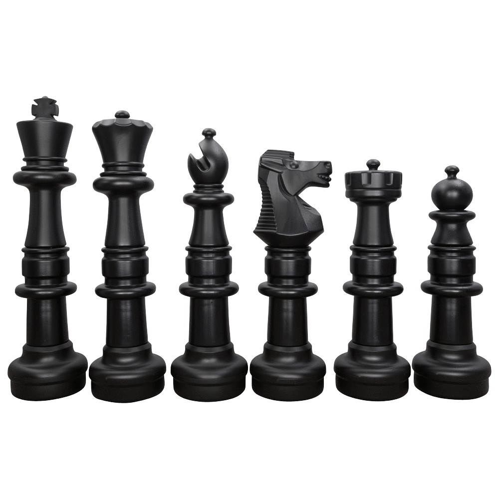 37 Inch Plastic Giant Chess Set with Plastic Board | Giant Outdoor Chess | | GiantChessUSA